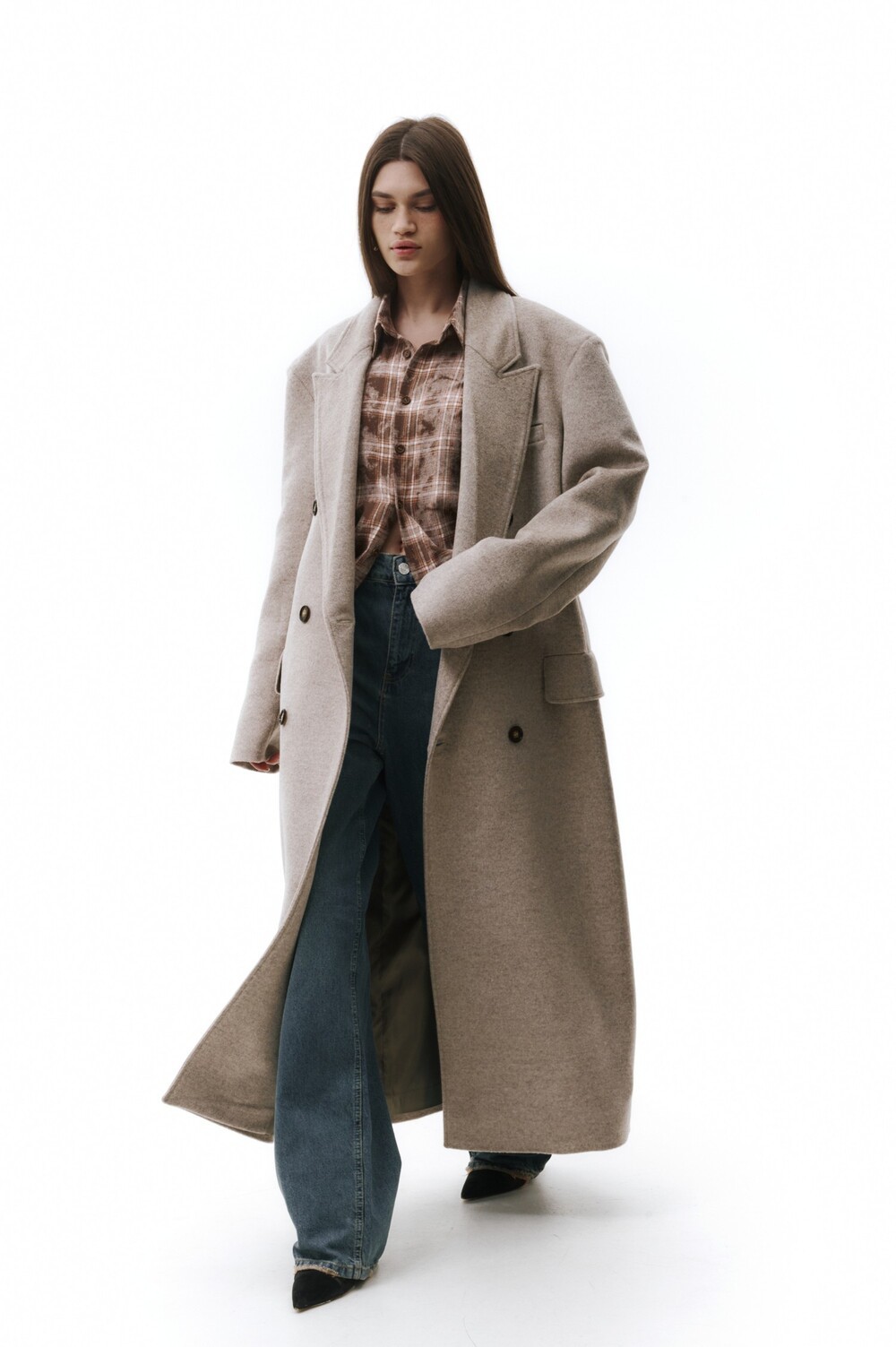 Grandfather's beige coat